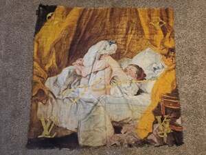Louis Vuitton x Jeff Koons Fragonard Scarf Made In Italy Louis Vuitton Monogram